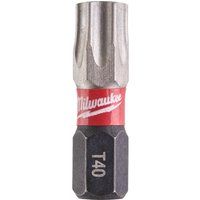 milw Milwaukee Bit TX BO40 25 mm Shockwave (2) 4932471585, red