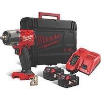 Milwaukee M18FMTIW2F12-502X 18v 1/2" Mid Impact Wrench - Free 90 Day Guarantee