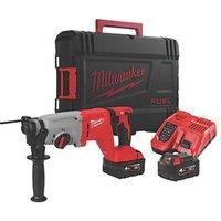 Milwaukee M18BLHACD-402X 3.1kg 18V 2 x 4Ah Li-Ion RedLithium Brushless Cordless SDS Hammer Drill (417KN)