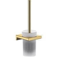 hansgrohe AddStoris Toilet brush holder wall-mounted, polished gold-optic, 41752990