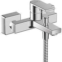 hansgrohe Vernis Shape Wall Mounted Bath Mixer Tap Chrome 2 Flow Rates - 71453000