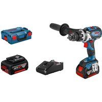 Bosch Professional 18V System Cordless Combi Drill GSB 18V-85 C (2x4.0 Ah ProCORE 18V batteries, charger GAL 18V-40, L-BOXX, Como)