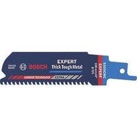 Bosch Professional 1x Expert ‘Thick Tough Metal’ S 555 CHC Reciprocating Saw Blade (for Tough steel, Cast iron, Length 100 mm, Accessories Reciprocating Saw)