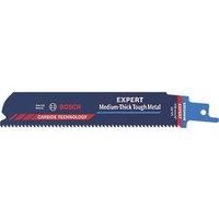 Bosch Expert S955HHM Medium-Thick Tough Metal Cutting Reciprocating Saw Blades 150mm Pack of 1