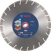 Bosch Professional 1x Expert MultiMaterial Diamond Cutting Disc (for Concrete, Ø 300 mm, Accessories Table Circular Saw, Petrol Saw)