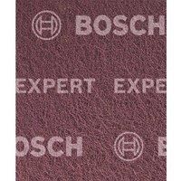 Bosch Professional 2x Expert N880 Fleece Pads (for Steel sheets, 115 x 140 mm, Grade Very fine GP, Accessories Hand Sanding)