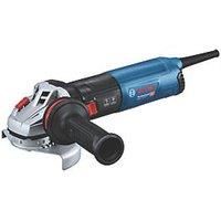 Bosch Professional GWS 14-125 S Angle Grinder (110 V, 1400 W, Auxiliary Handle, Protective Guard, Clip-on Cut-Off Protective Guard, Two-Hole Spanner, mounting Flange, Clamping nut, in Cardboard Box)