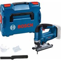 Bosch Professional 18V System Cordless Jigsaw GST 18V-125 B (with Bow Handle, Bevel cuts up to 45° Angles, in L-BOXX)