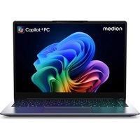 MEDION SPRCHRGD 14 S1 Elite 14" Laptop, Copilot PC - Snapdragon X Elite, 512 GB SSD, Grey, Silver/Grey