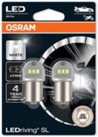 OSRAM LEDriving SL, £ R10W, White 6000K, LED Retrofit, offroad use only, Double Blister (2 lamps)