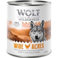 Wolf of Wilderness Adult Classic 6 x 800g - Wide Acres - Chicken