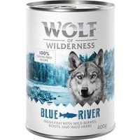 Wolf of Wilderness Adult Classic Saver Pack 24 x 400g - Blue River - Fish