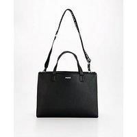 HUGO Women/'s Bel Tote W.L Bag, Black