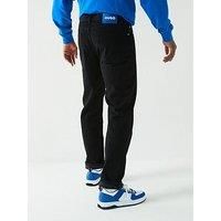 Hugo Blue Jonah Straight Fit Jeans-Black