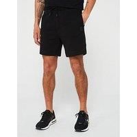 BOSS Mens Fleece Shorts Black M