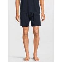 BOSS Men Mix & Match Stretch-Cotton Regular Fit Shorts With Logo Detail - Dark B