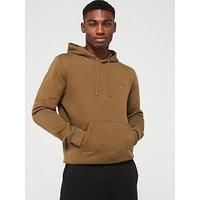 BOSS Mens Wetalk Cotton-terry hoodie with logo patch