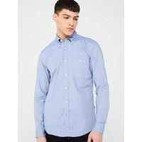 Boss S-Roan-Bd-1P-C3-241 Slim Fit Long Sleeve Shirt - Blue