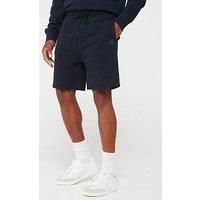 BOSS Mens Fleece Shorts Navy S