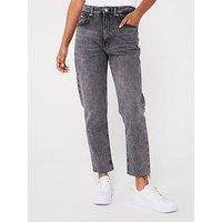 Boss Orange Elsa Mid Rise Jean - Grey