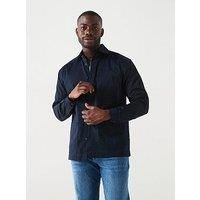 Boss Cory Relaxed Fit Overshirt - Dark Blue