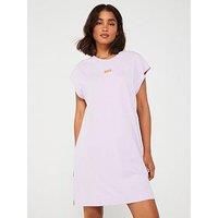 Boss Orange Esaints Jersey Dress - Purple