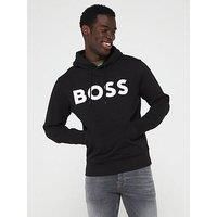 BOSS Men/'s Webasic_Hood Sweatshirt, Black1, L