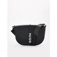 Hugo Mel Saddle Crossbody - Black