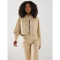 Boss Jelt Pu Jacket - Beige