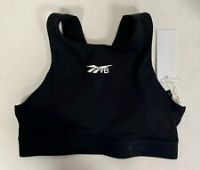 Reebok Women's Sports Bra Top, Black, Size UK 6