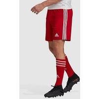 adidas Men/'s Squadra 21 Shorts (1/4), Team Power red/White, XL