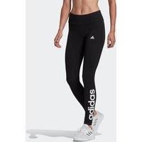 adidas GL0633 W LIN Leg Leggings Womens Black/White L