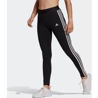 Adidas Essentials 3 Stripe Leggings - Black