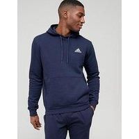 Adidas Feel Cozy Pullover Hoodie  Navy/White