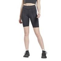 Reebok Womens Thigh-High Two Tone Tight Shorts - Black / 2XS 0-2