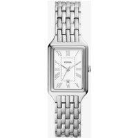 Fossil Watch for Women Raquel, Quartz Movement, 23 mm Silver Stainless Steel Case with a Stainless Steel Strap, ES5221