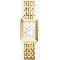 Fossil Watch for Women Raquel, Quartz Movement, 23 mm Gold Stainless Steel Case with a Stainless Steel Strap, ES5220