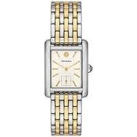 Tory Burch The Eleanor Three-Hand Two-Tone Stainless Steel Watch