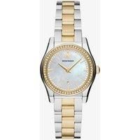 Emporio Armani Women Analog Quartz Watch with Stainless Steel Strap AR11558