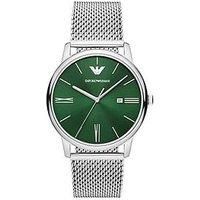 Emporio Armani Men/'s Analogue Quartz Watch with Stainless Steel Strap AR11578