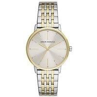 Armani Exchange Women/'s Analog Quartz Watch with Stainless Steel Strap AX5595