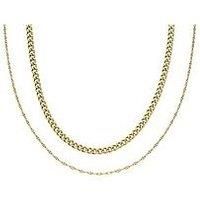 FOSSIL Necklace Jewelry JF04598SET Brand, Estándar, Metal, No Gemstone