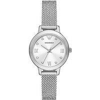 Emporio Armani Women/'s Watch Three-Hand, Stainless Steel, AR11584