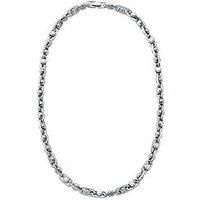 Michael Kors Platinum Astor Link Chain Necklace