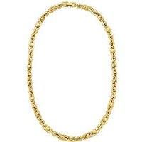 Michael Kors Women/'s Premium Astor Link Gold-Tone Brass Chain Necklace, MKJ835600710