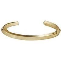 Emporio Armani Women/'s Gold-Tone Brass Bangle Bracelet, EGS3102710