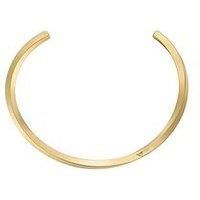 Emporio Armani Emporio Armani 14K Gold-Plated Brass Collar Necklace