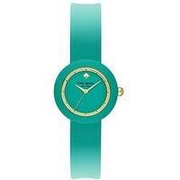 Kate Spade New York women/'s mini park row three-hand, gold-tone alloy watch, KSW1832