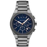 Armani Exchange Armani Exchange Chronograph Gunmetal Stainless Steel Watch