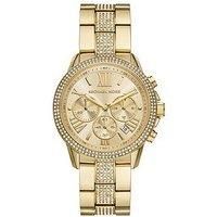 Michael Kors Michael Kors Brynn Chronograph Gold-Tone Stainless Steel Watch